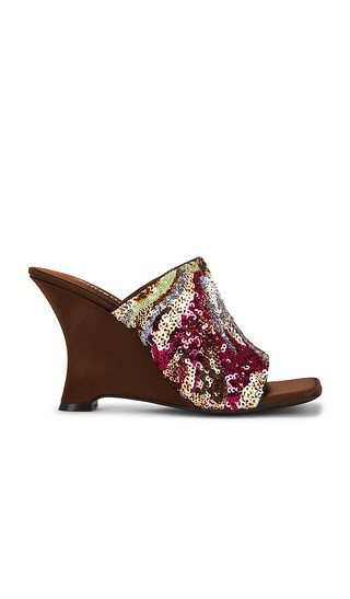 Jeffrey Campbell Aura Wedge Sandal in Pink. - size 8.5 | Revolve Clothing (Global)