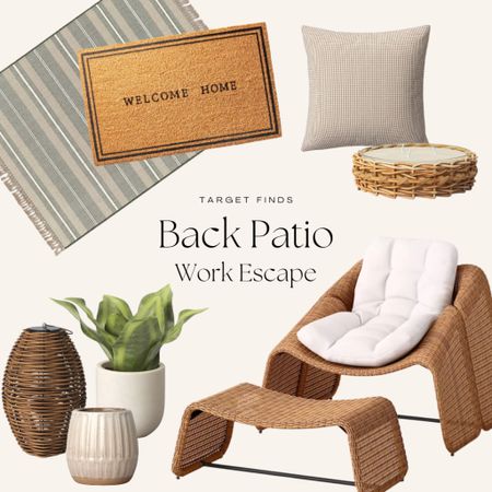 Yall...if this warm weather doesn't hurry up!!! I'm daydreaming of a little patio revamp so I can enjoy my workday in the sun. I rounded up some of my favorite Target finds for the patio and a few of them are even on sale!



#LTKhome #LTKFind #LTKsalealert