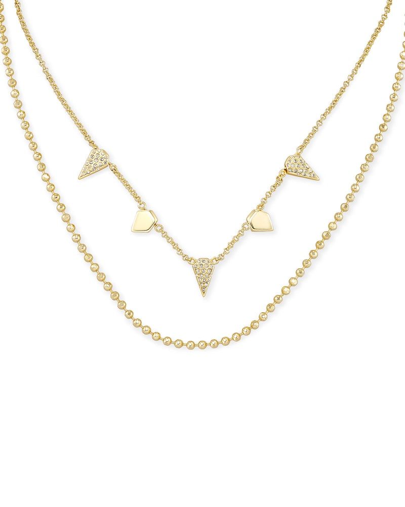 Demi Multi Strand Necklace In Gold | Kendra Scott