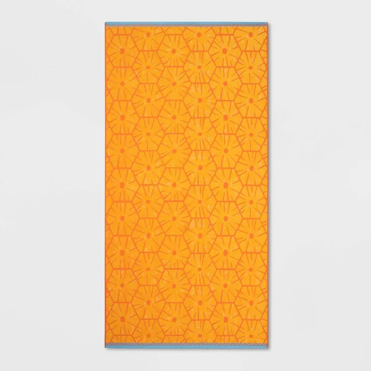 XL Jacquard Pineapple Beach Towel - Sun Squad™ | Target
