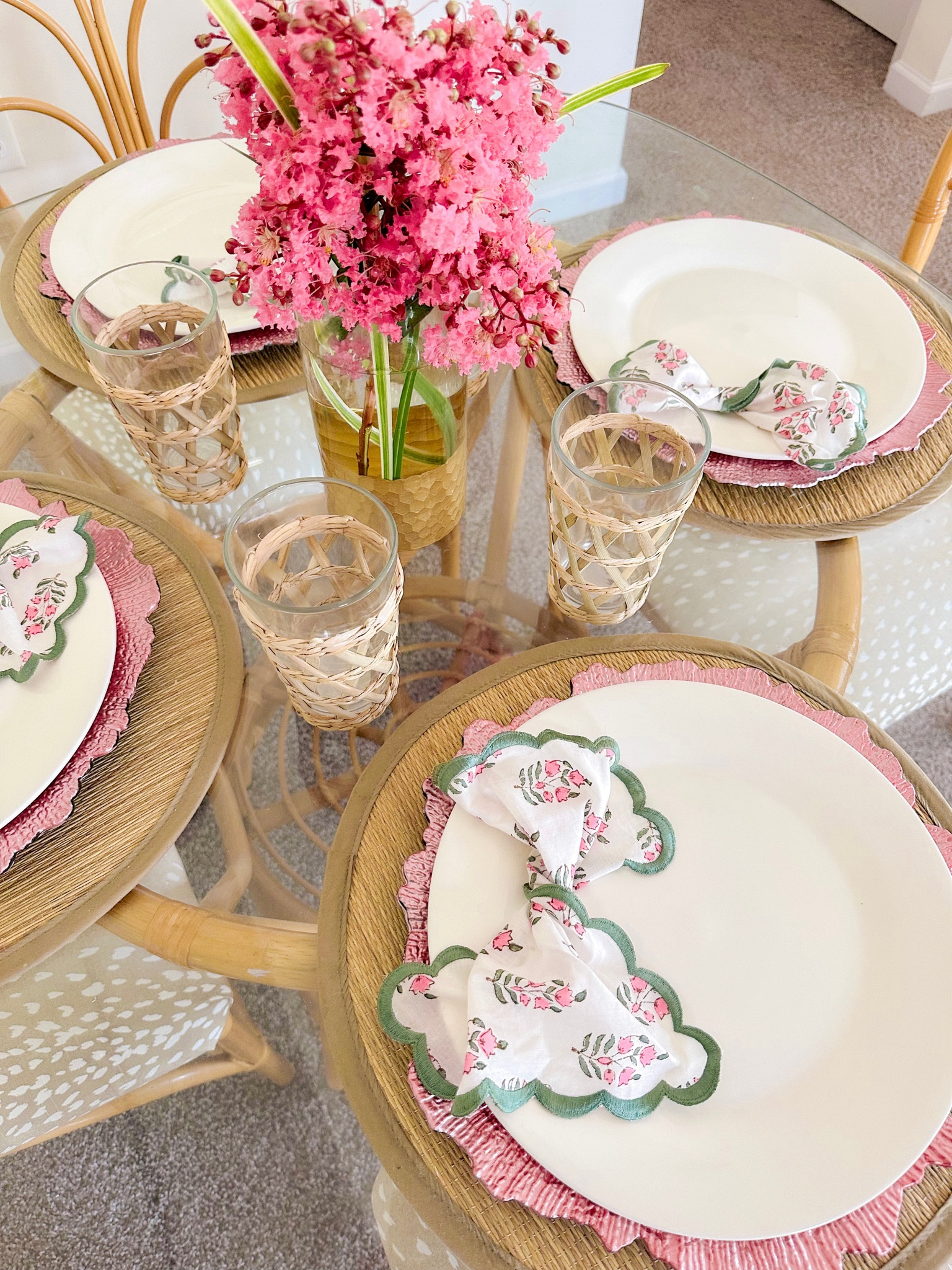 grandmillenial table setting 

#LTKunder100 #LTKhome #LTKunder50