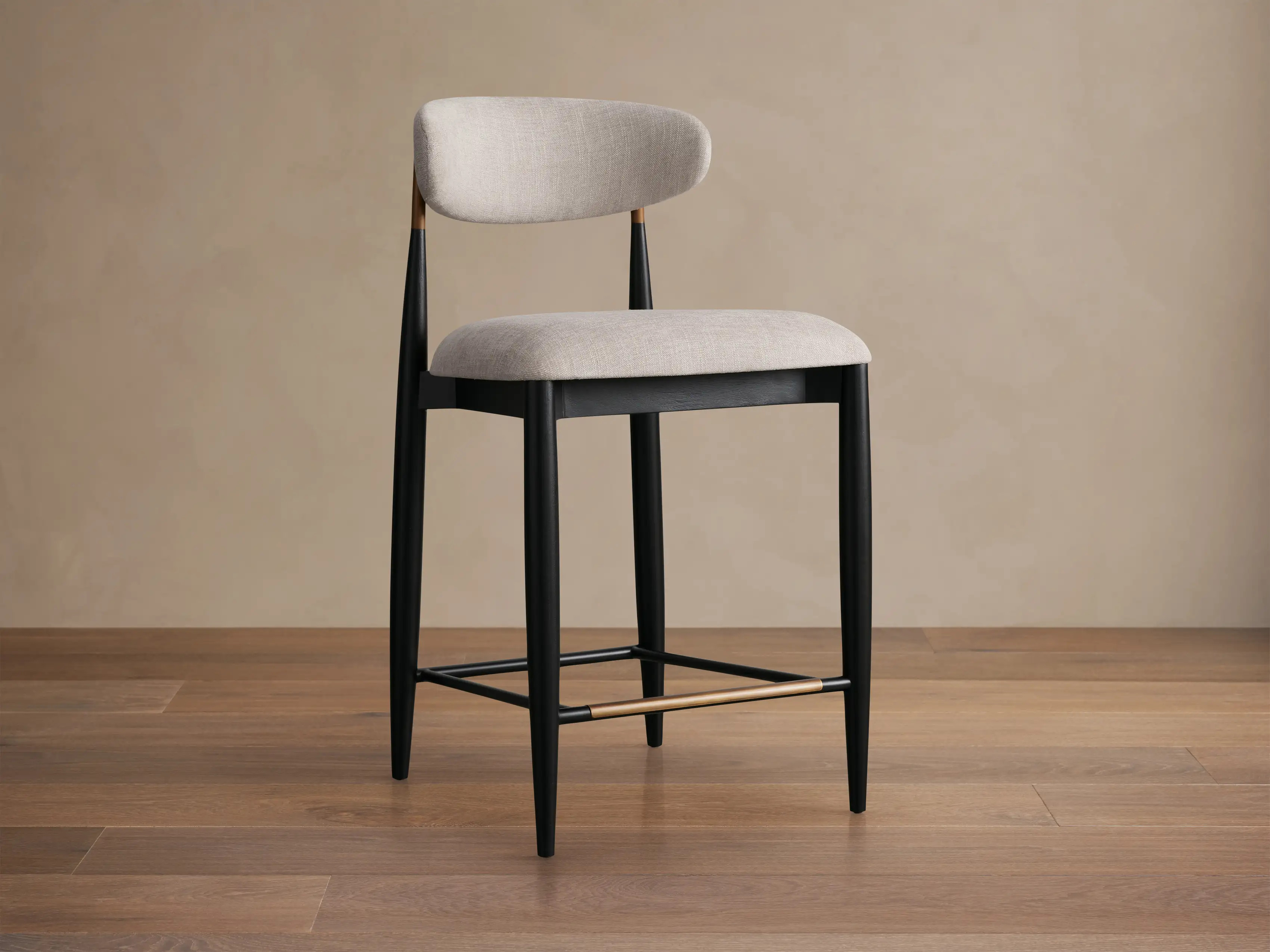 Jagger Armless Stool | Arhaus