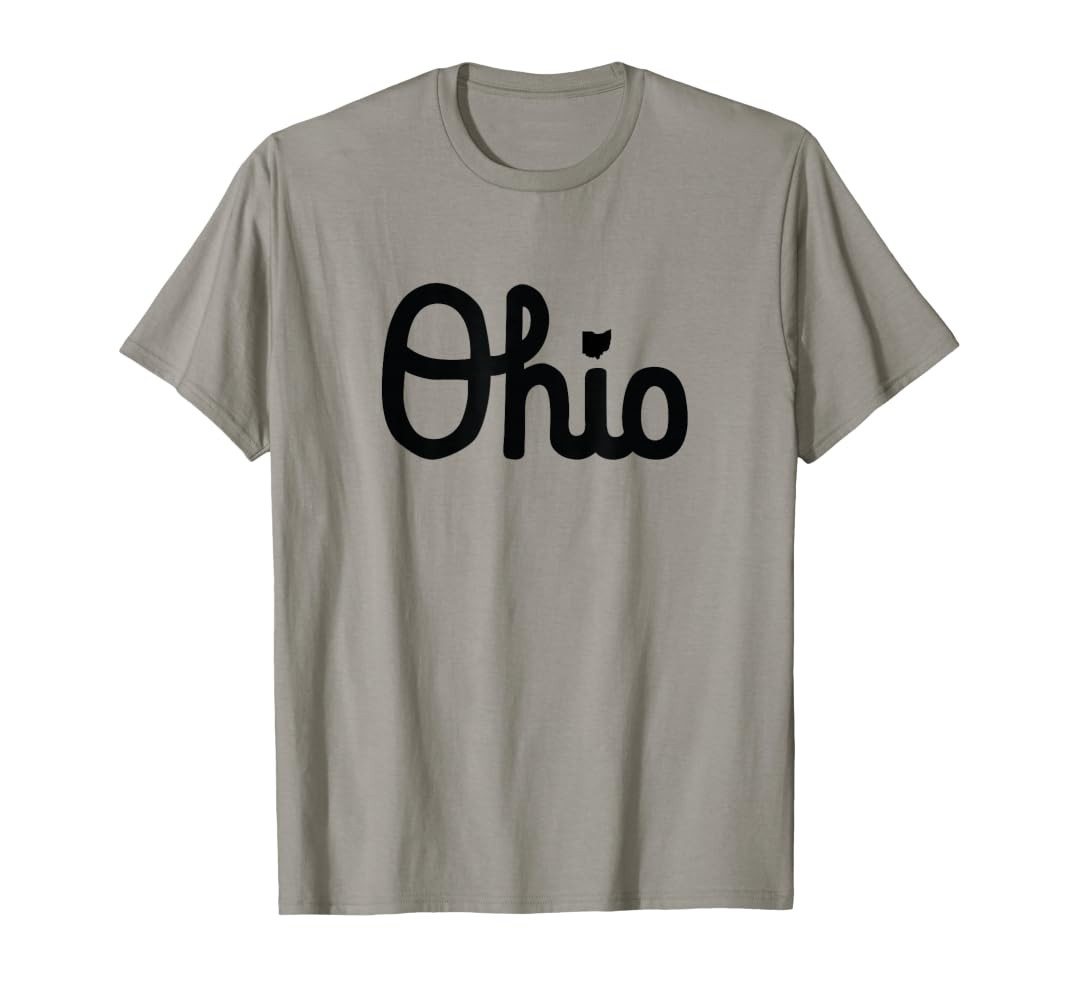 Vintage Script Ohio Dots the I T-Shirt | Amazon (US)