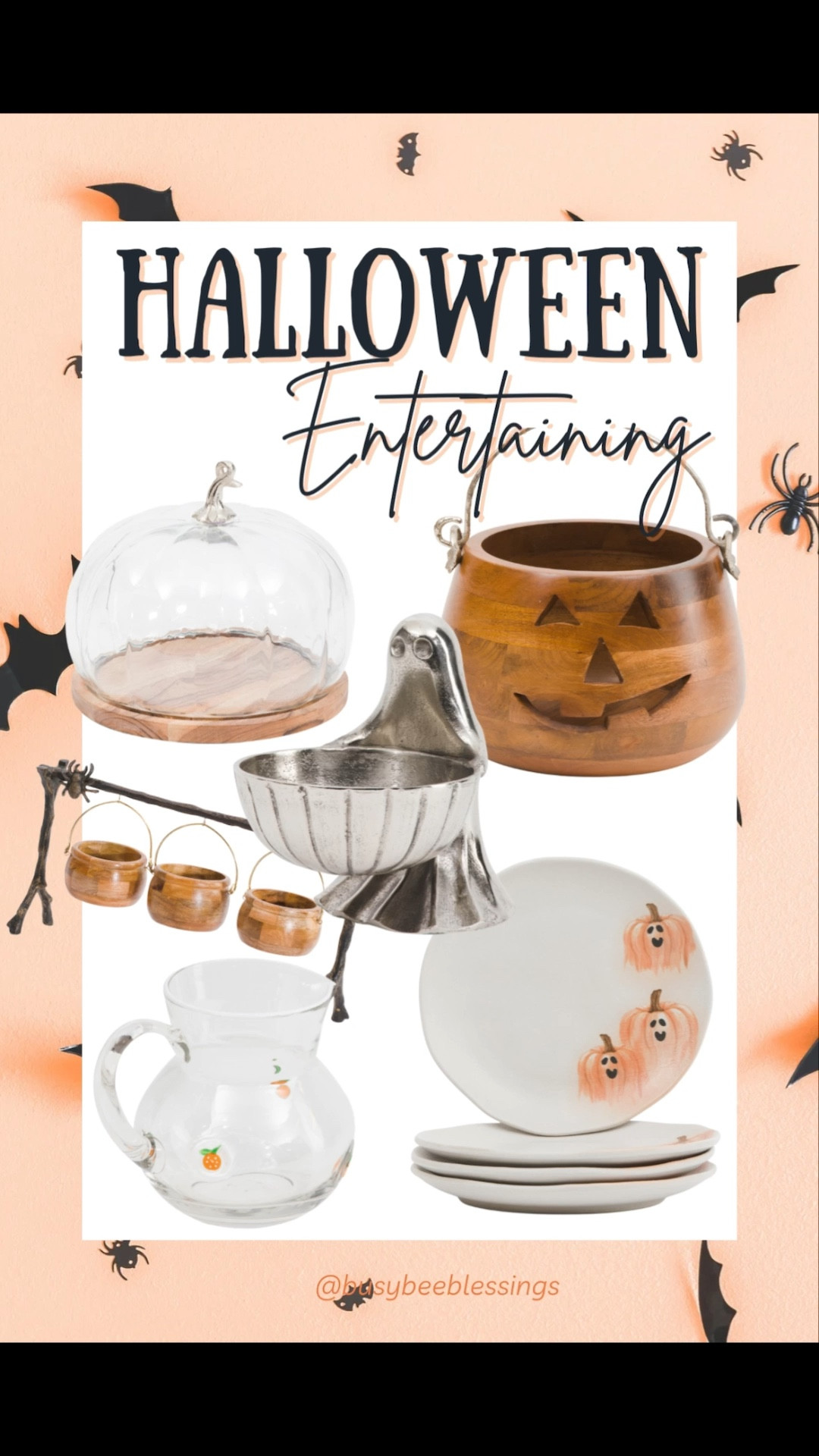 Halloween entertaining made easy and so fun! 🎃🖤

If you’re hosting this spooky season, these are your  Halloween host essentials. From creepy-chic serveware to festive drinkware and hauntingly good decor, it’s all about setting the scene that’s just the right mix of eerie and elevated. Whether you’re throwing a full-blown bash or just inviting the crew over for pumpkin pasta and cocktails, the vibe starts with the details.

#SpookySeason #HalloweenEntertaining #LTKHalloween

#LTKSeasonal #LTKHome
