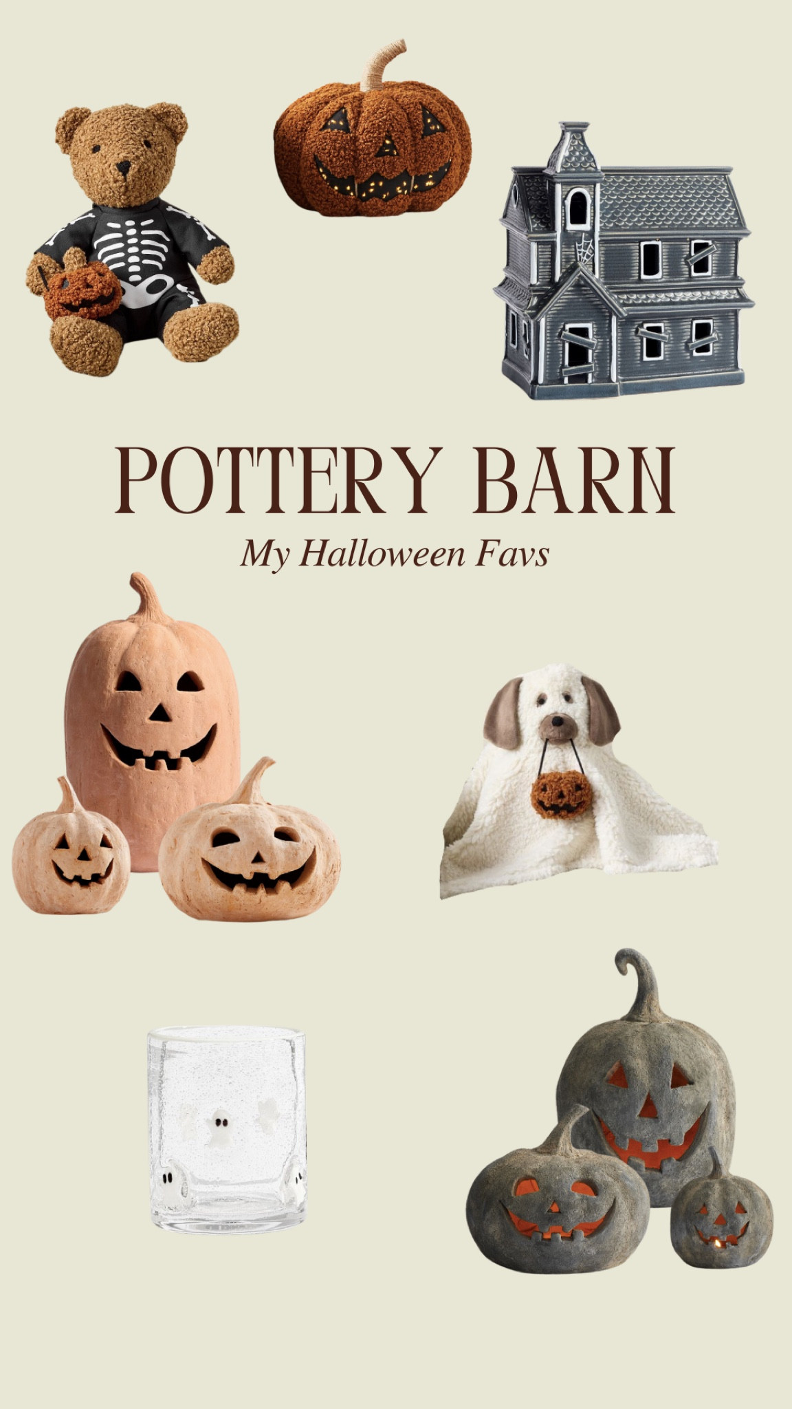 My personal pottery barn favs! 