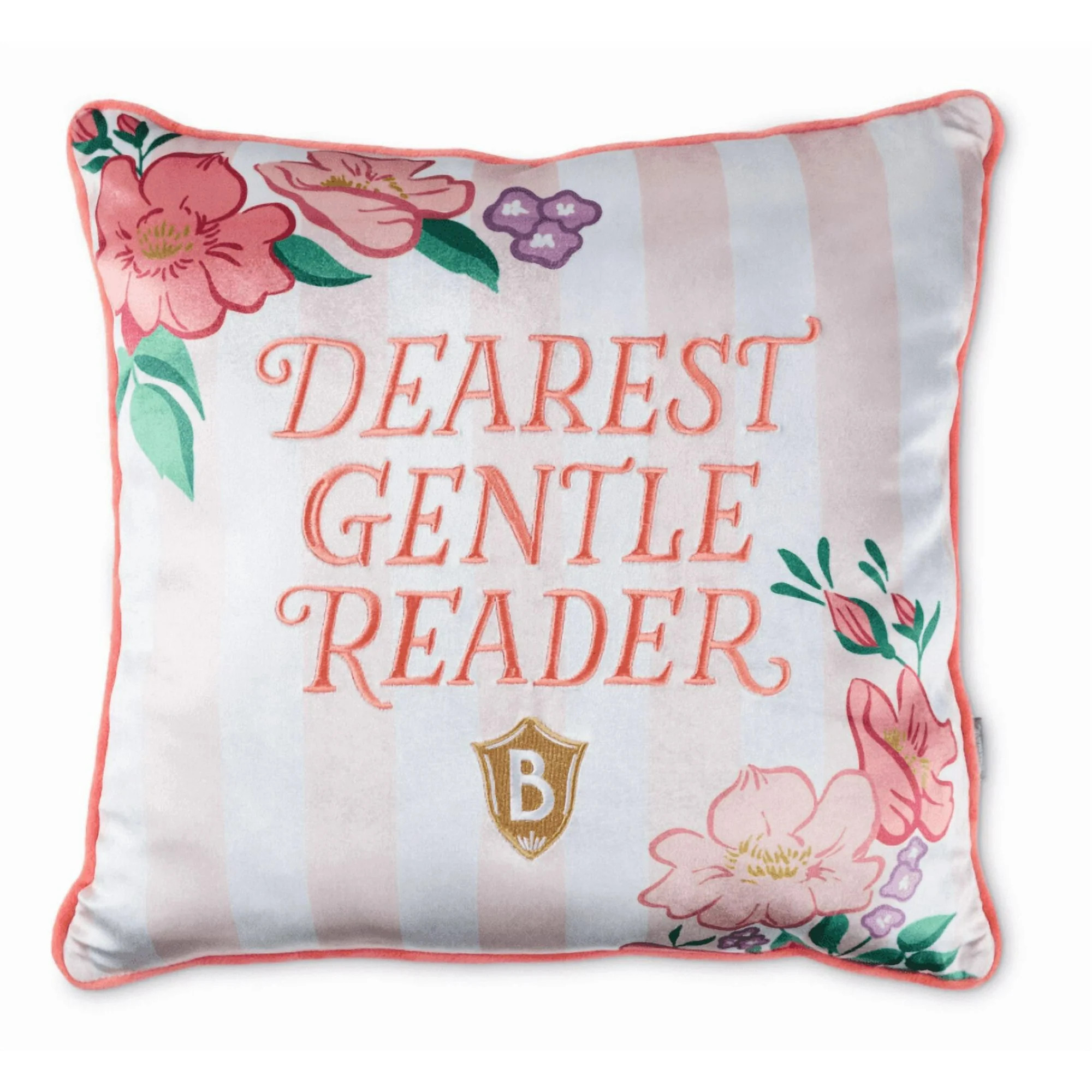 Hallmark Bridgerton Dearest Gentle Reader Throw Pillow, 18x18 New With Tag | Walmart (US)