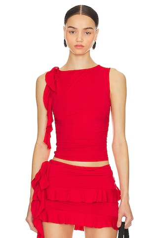 LIONESS Rendezvous Top in Crimson from Revolve.com | Revolve Clothing (Global)