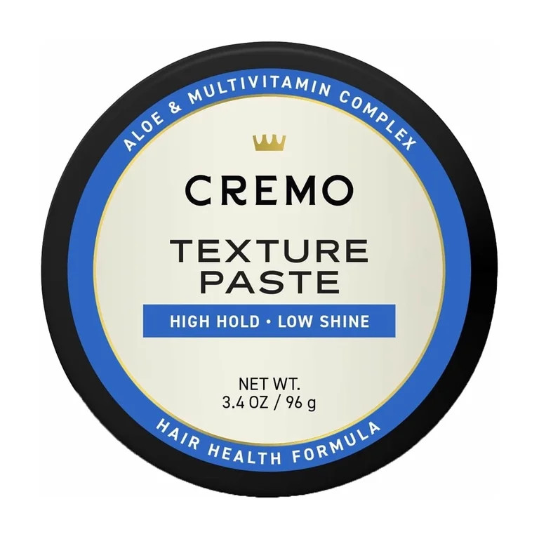 Cremo Barber Grade Hair Texture Paste for Men, 3.4 oz | Walmart (US)