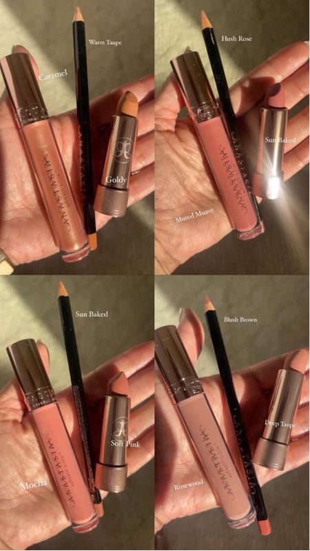 My current go to lip lineup! All Anastasia and perfect fall transition shades 

#LTKbeauty