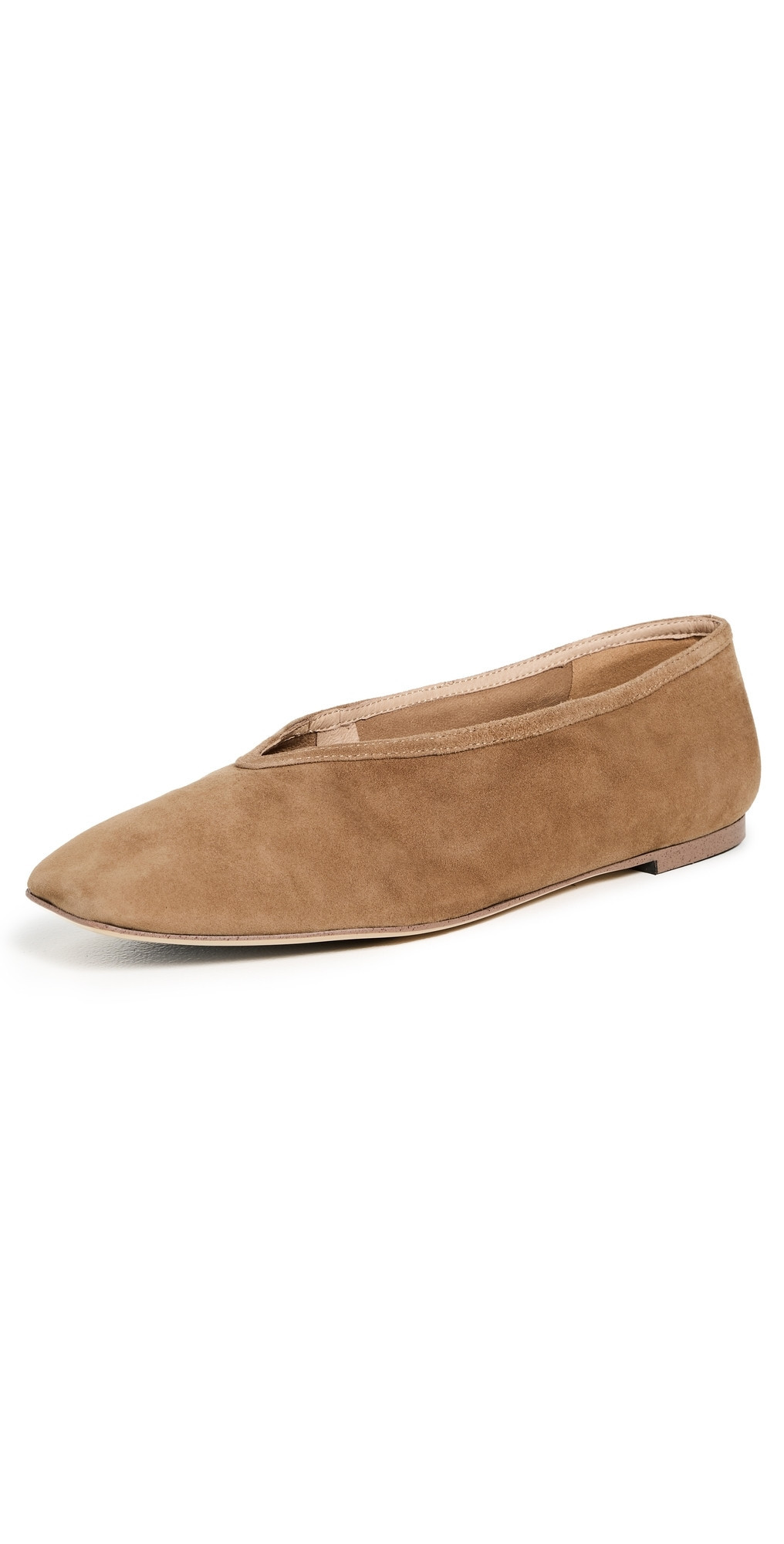 Tony Bianco Bianca Flats Taupe Suede 7 | Shopbop