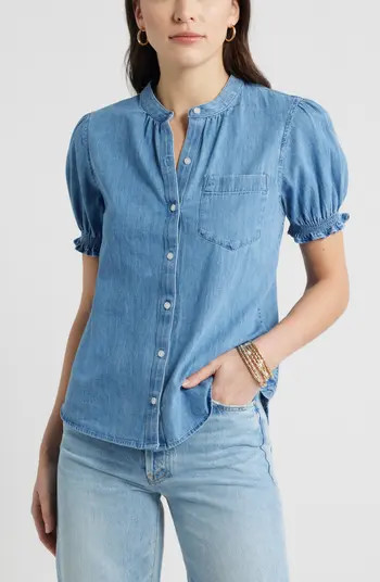 Chambray Button-Up Shirt | Nordstrom