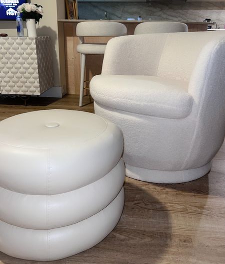 Modern + Trendy living room pieces from Target 🎯 I love these pieces because they look like they are high end designer but for a way more affordable price. This chair is so comfy, I think I will sit on it more than my couch! 

#homedesign #homeinspo #foundontarget #targethome

#LTKhome #LTKSeasonal #LTKstyletip