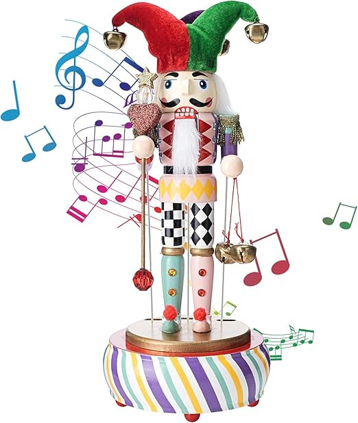 Biupky Nutcracker Christmas Decor, 2024 Upgrade Christmas Nutcracker Figures, Nutcracker Music Bo... | Amazon (CA)