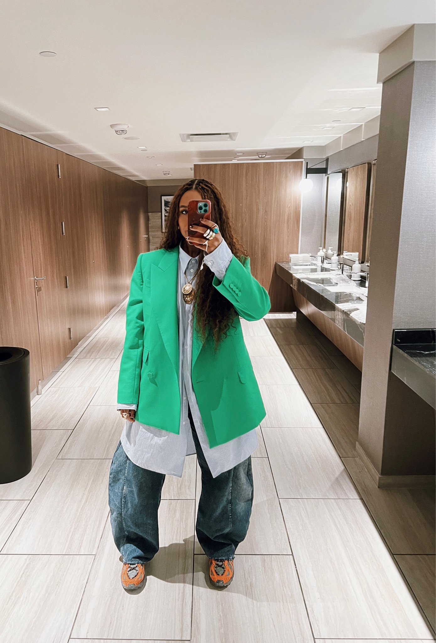 The bigger the better. 💚 
Don’t be afraid to go up a size (or two) for the effortless effect. 

#LTKworkwear #LTKstyletip