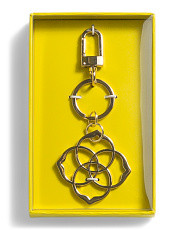 Gold Plated Metal Dira Medallion Keychain | TJ Maxx