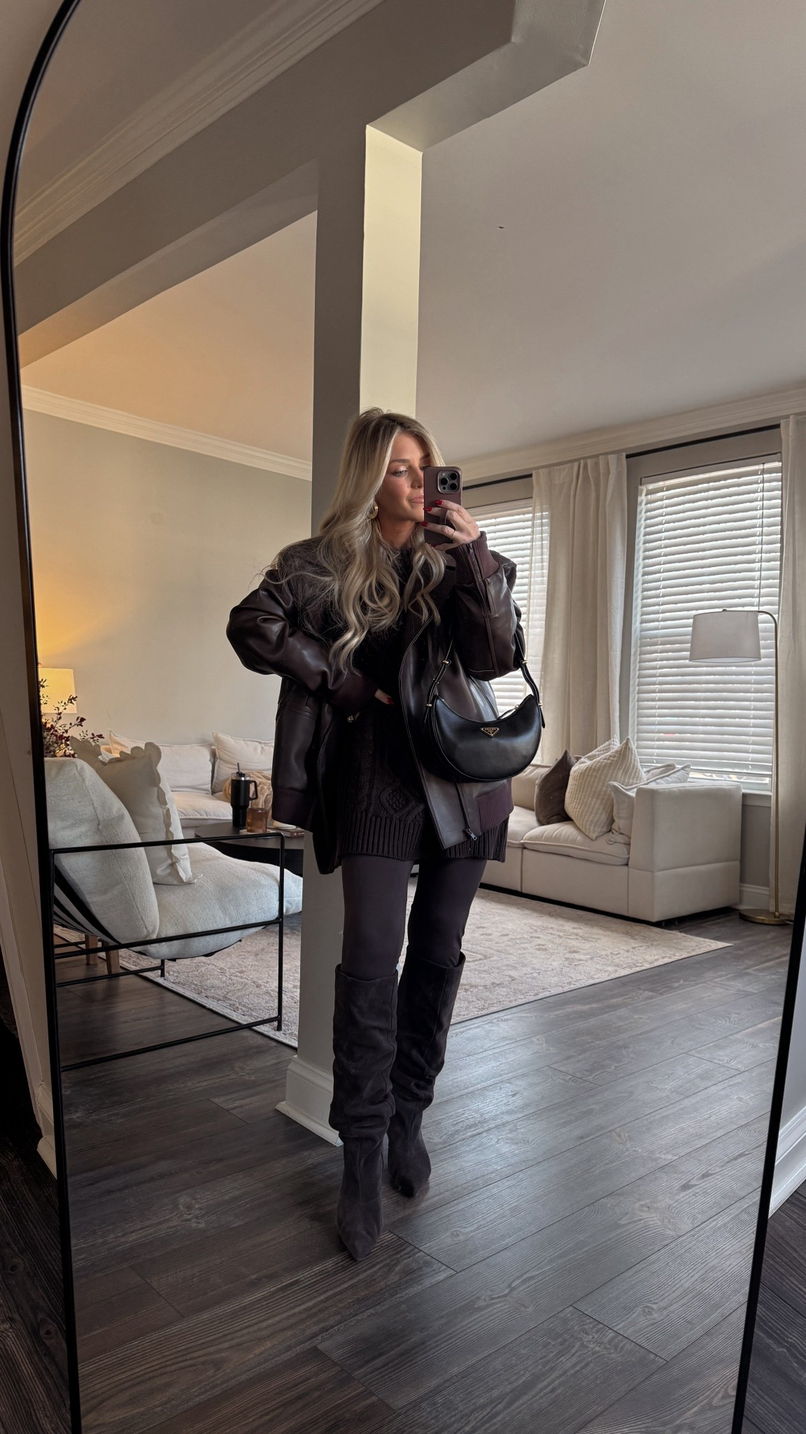 Saturday OOTD! Always a fan of monochromatic looks- just so easy when you have nothing to wear! 

#LTKHoliday #LTKSeasonal #LTKFindsUnder100