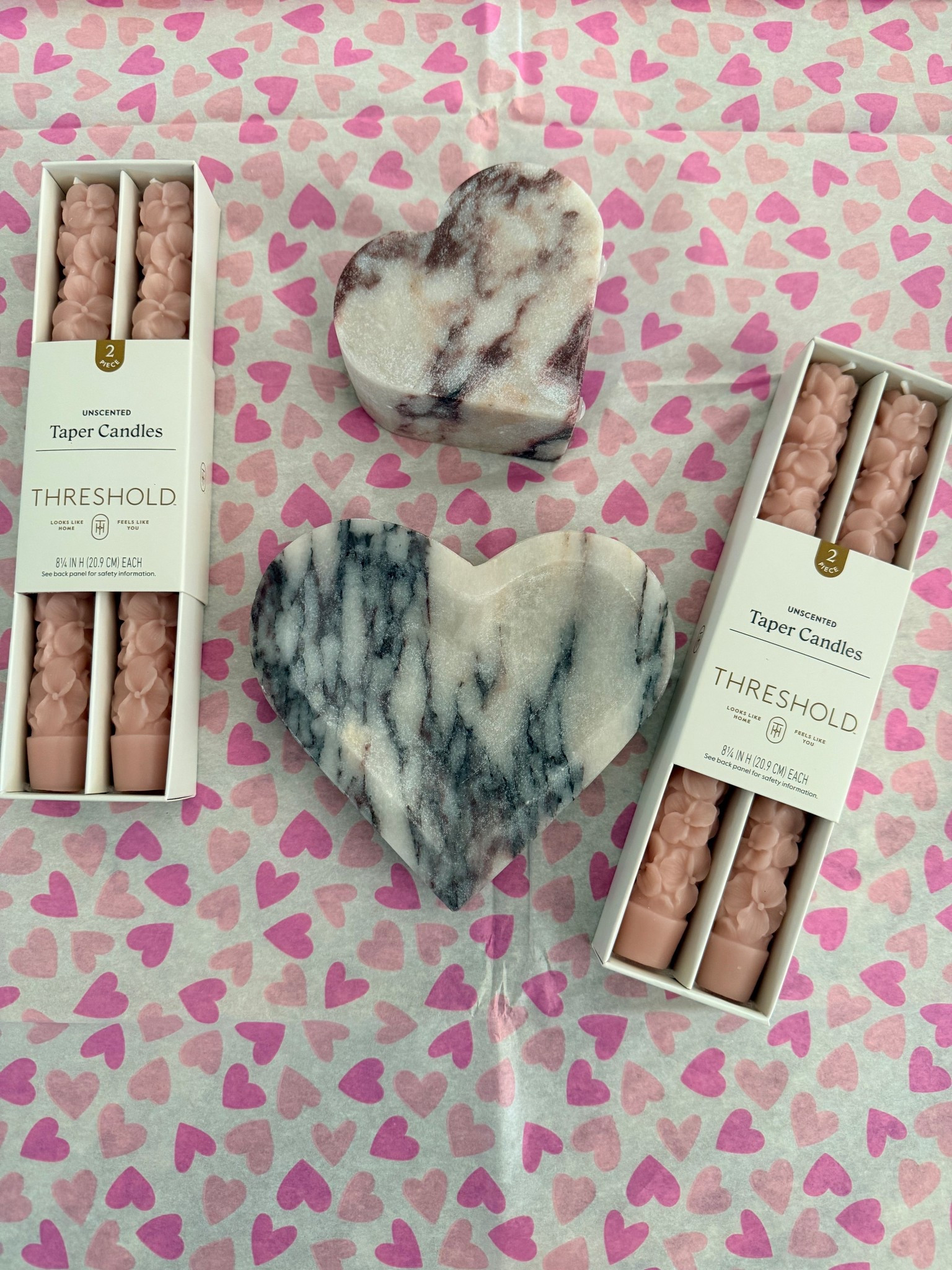 The cutest little neutral touches that can be thrown anywhere in your home for a little Valentine’s Day pop! 💕 I’m loving the blush pink candles, I’ll definitely be adding these to my Valentine’s Day tablescape coming up soon! 😉

#LTKHome #LTKSeasonal