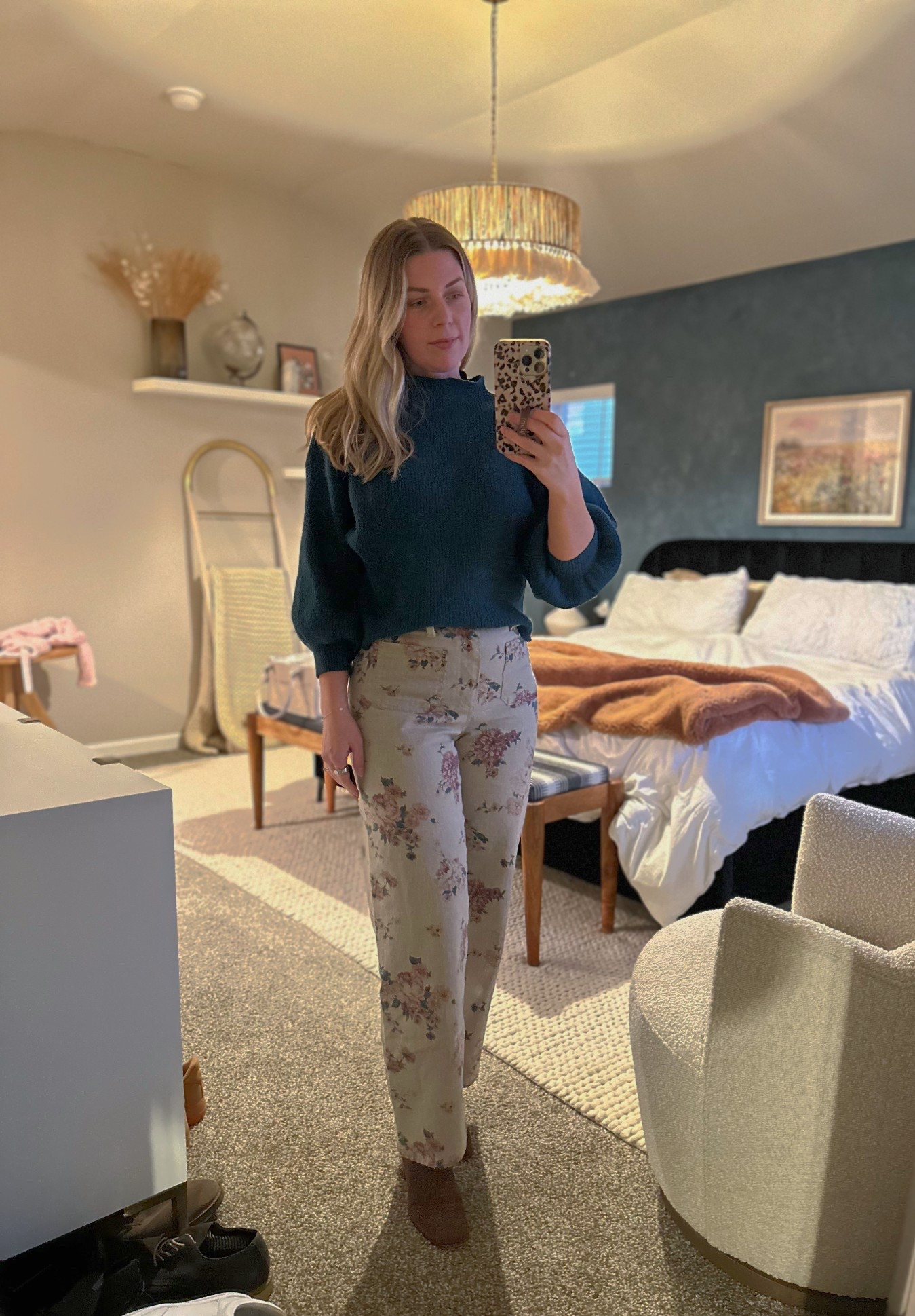 Cute floral jeans for $35! 

#LTKmomlife #LTKgrwm #LTKootd