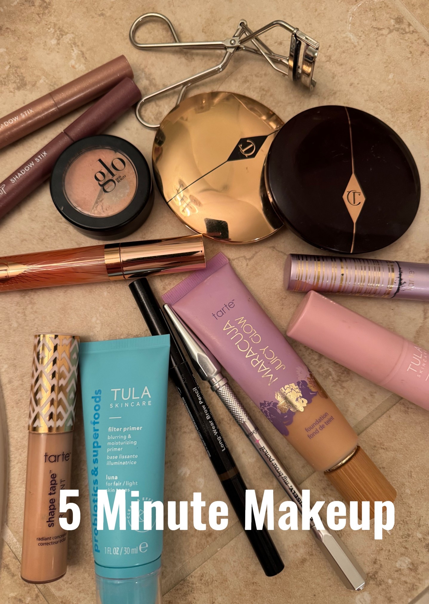 Effortless beauty in 5 minutes! ✨ This is perfect for busy mornings or when you are on the go. Fresh, natural and put together, because makeup doesn’t need to take all day! 💄
Shop my routine:
✅ Primer
✅ Foundation
✅ Concealer
✅ Eye Shadow
✅ Brow Pencil
✅ Blush
✅ Mascara
✅ Gloss 

#LTKmorningroutine #LTKgrwm #LTKBeauty