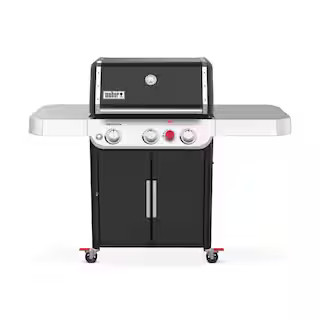 Genesis E-325s 3-Burner Propane Gas Grill in Black with Built-In Thermometer | The Home Depot