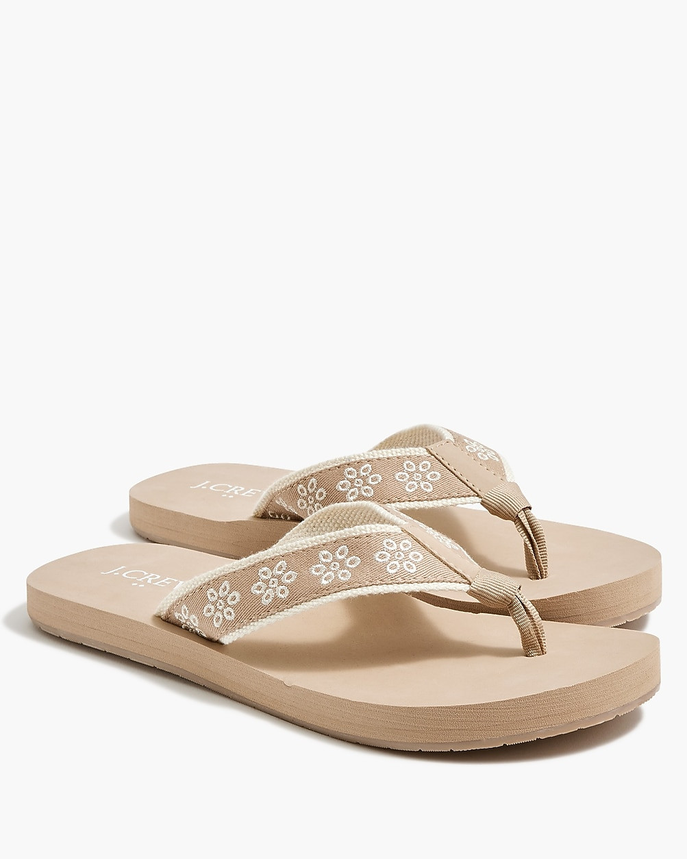 Floral flip-flops | J.Crew Factory