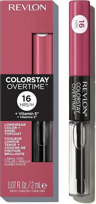 Revlon ColorStay Overtime Lipcolor, 005 Infinite Raspberry, 0.07 fl oz | Amazon (US)