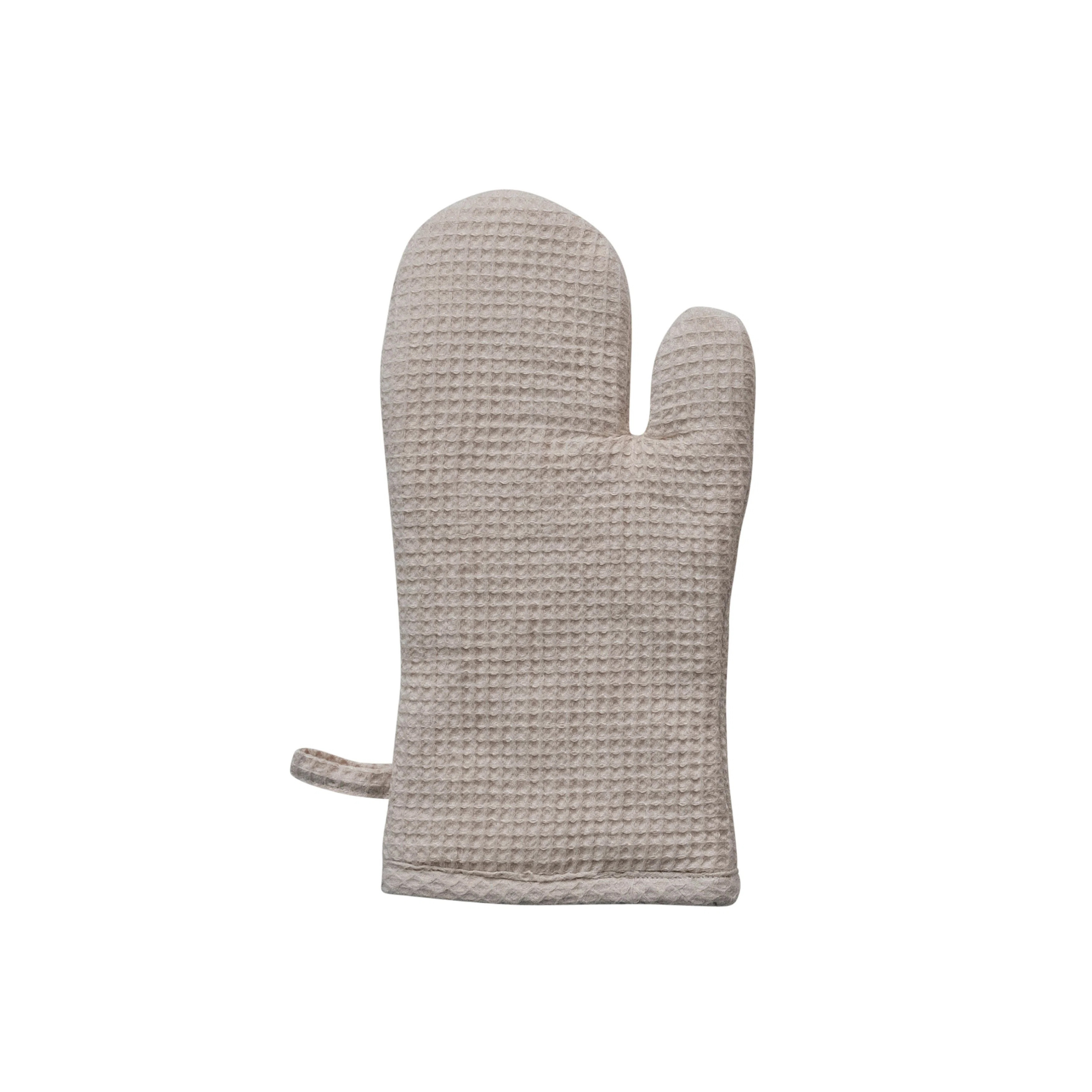 Creative Co-Op Daily Routines Waffle Linen Oven Mitt | Wayfair North America