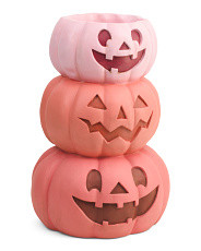Outdoor Safe Stacked Jack O Lantern Candy Bowl | Halloween | Marshalls | Marshalls