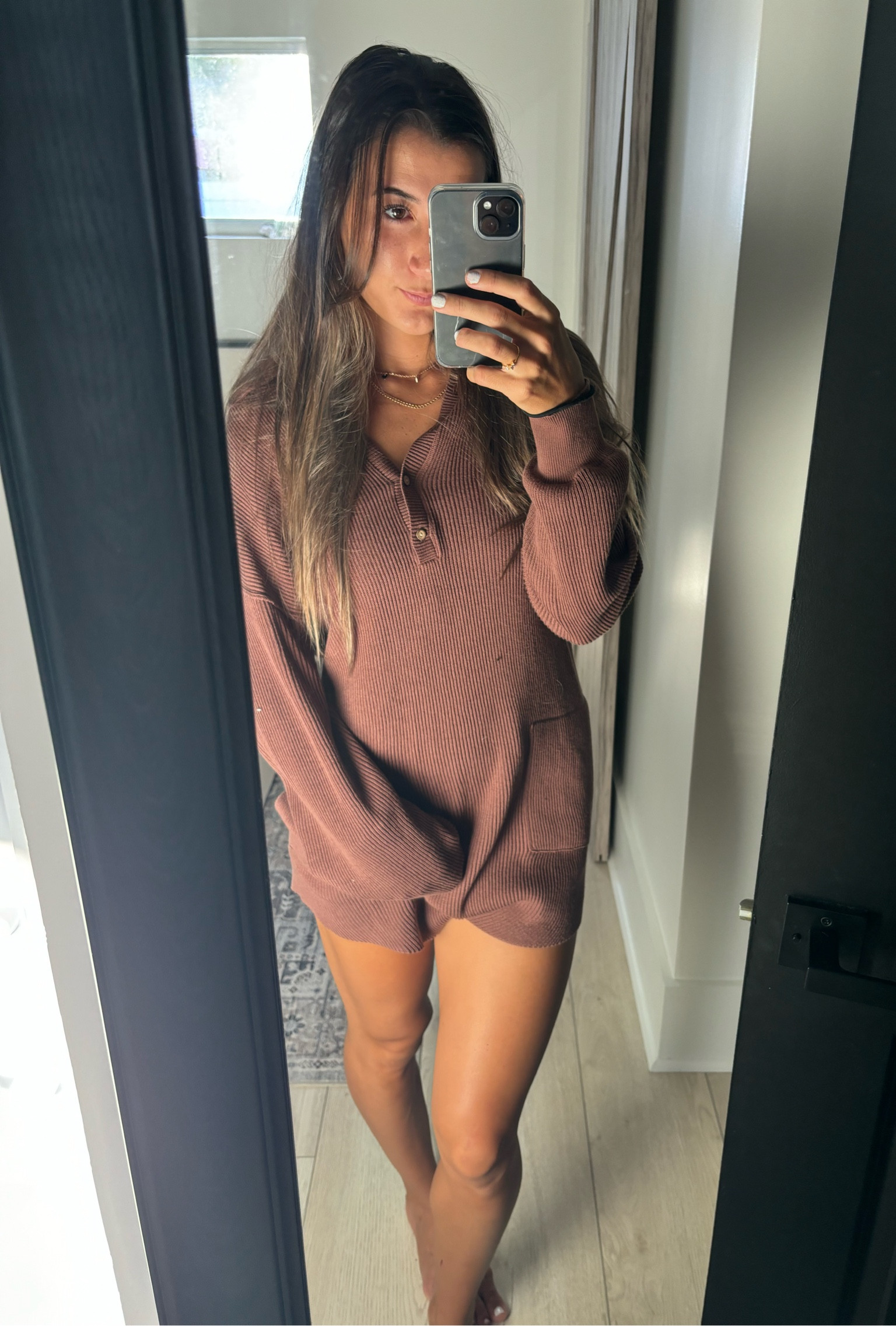 Comfy fall one piece set🤎

#LTKStyleTip #LTKSeasonal #LTKFindsUnder50