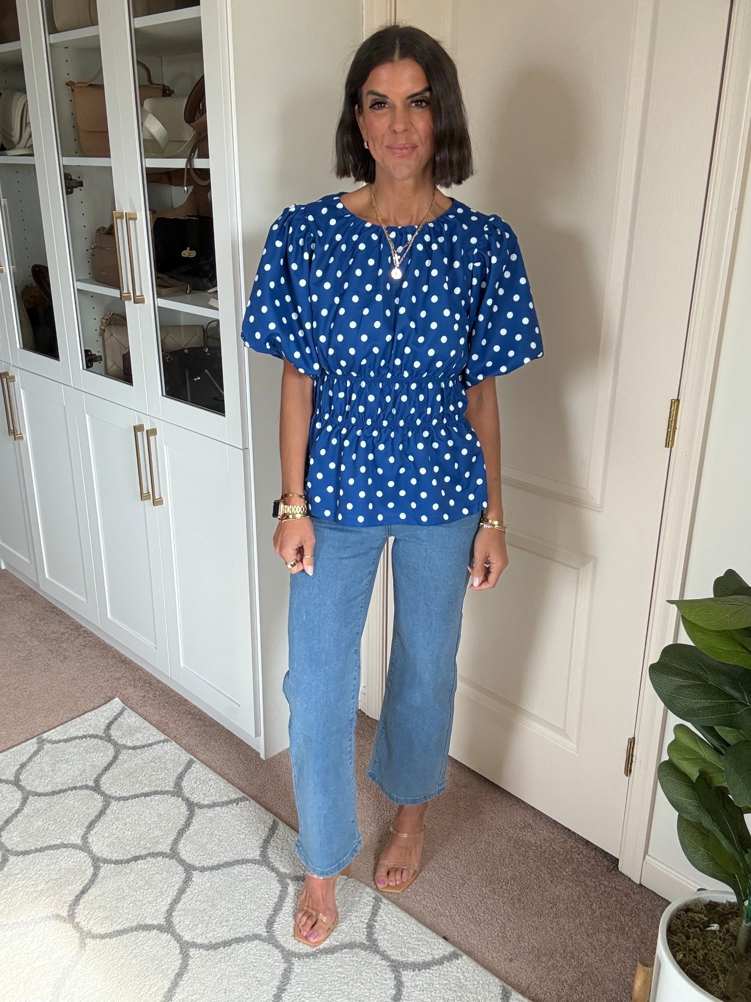 Size small in jeans xs in jeans 

#LTKSeasonal