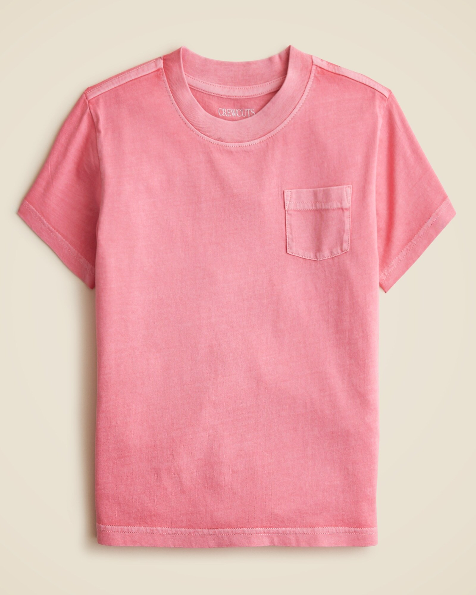Kids' new garment-dyed pocket T-shirt | J. Crew US