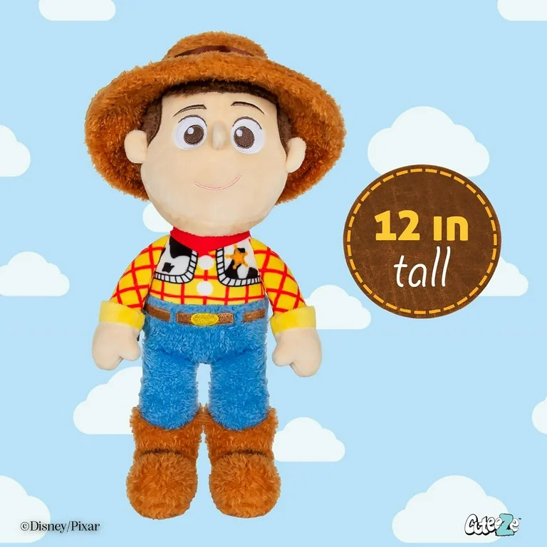 KIDS PREFERRED Disney Pixar Toy Story Woody Toy 12 Inch Size Cuteeze Extra Soft Plush Stuffed Ani... | Walmart (US)