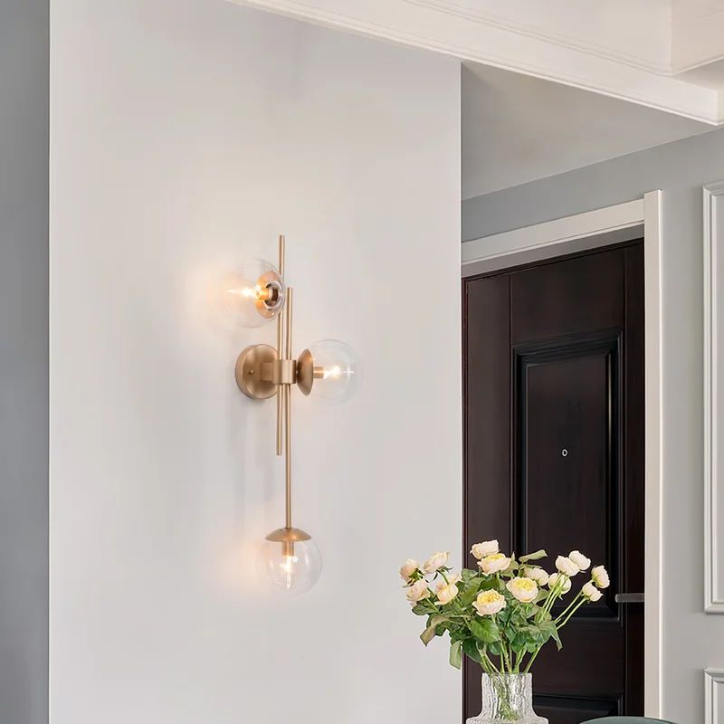 Penovich 3 - Light Dimmable Armed Sconce | Wayfair North America