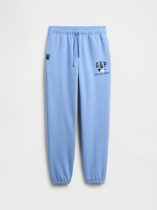 GapKids × Disney Mickey Mouse Relaxed Logo Joggers | Gap Factory