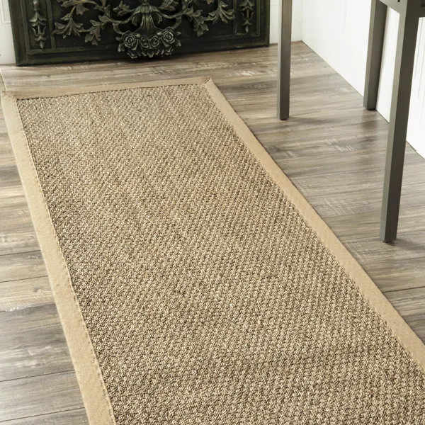 Palacio Farmhouse Seagrass Area Rug in Beige | Wayfair North America