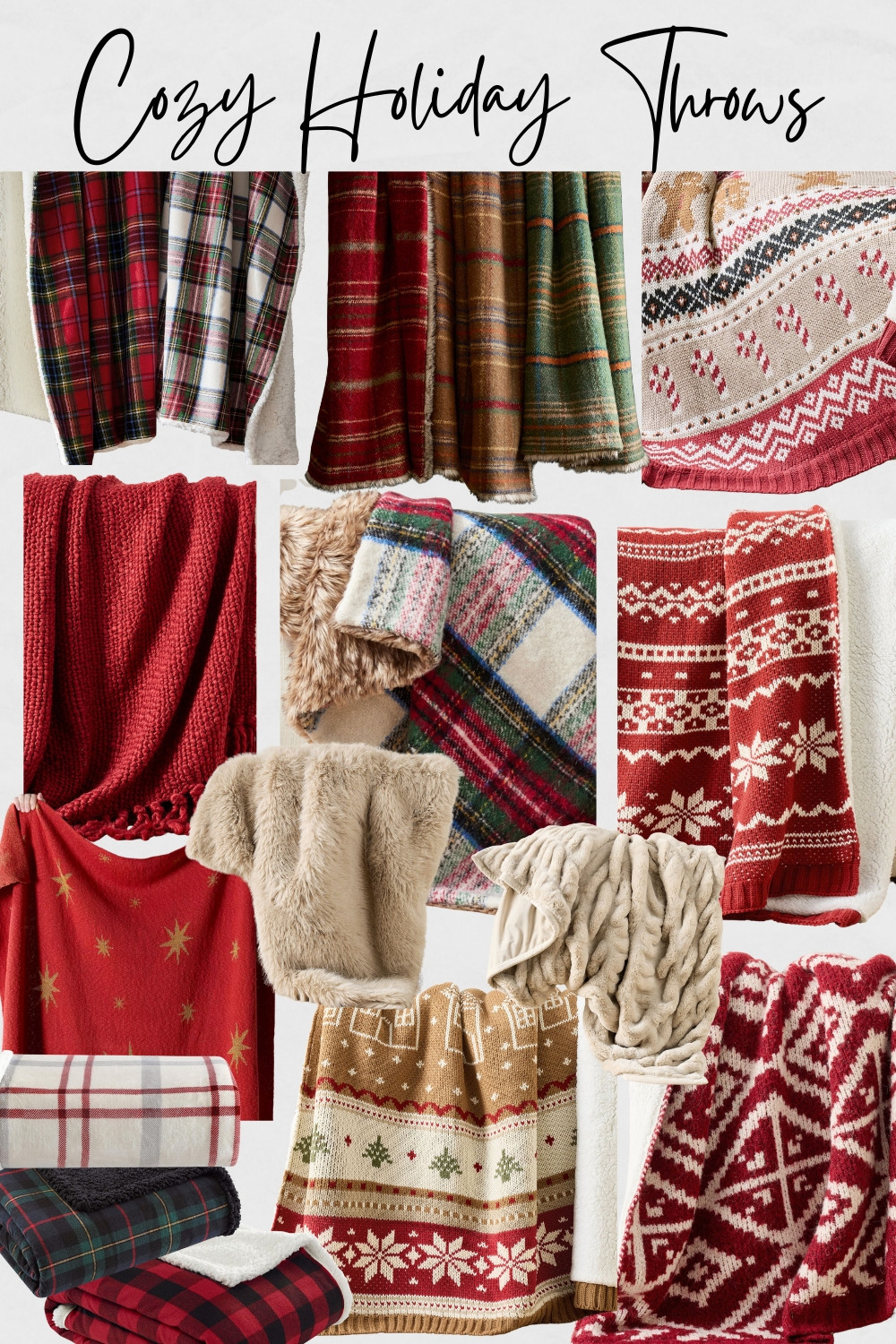 Christmas Throw Blankets, Cozy Throws for Holiday Season, Cozy Throw Blankets for Christmas, Holiday-Inspired Throw Blankets, Burgundy Throw Blankets, Amazon Christmas Finds, Pottery Barn Christmas Finds, Warm Throw Blankets for Winters

#homedecor #cozythrowblankets #throwblankets #redthrowblankets #christmas2025 #christmasdecor #holidaydecor 

 

#LTKCyberWeek #LTKHoliday #LTKHome
