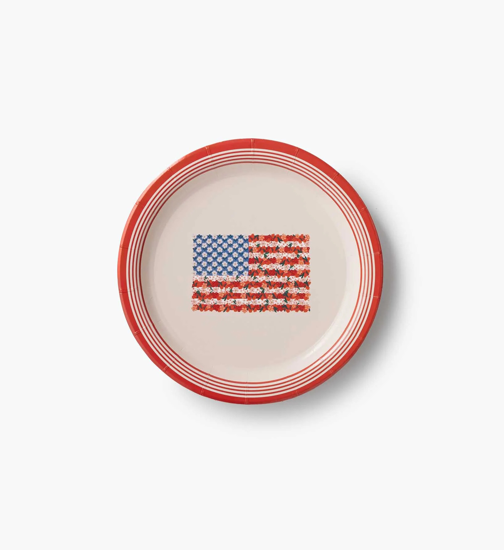 Small Paper Plates - Americana | Rifle Paper Co.