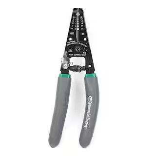 Commercial Electric 7 in. Wire Stripper and Cutter CE190201 | The Home Depot