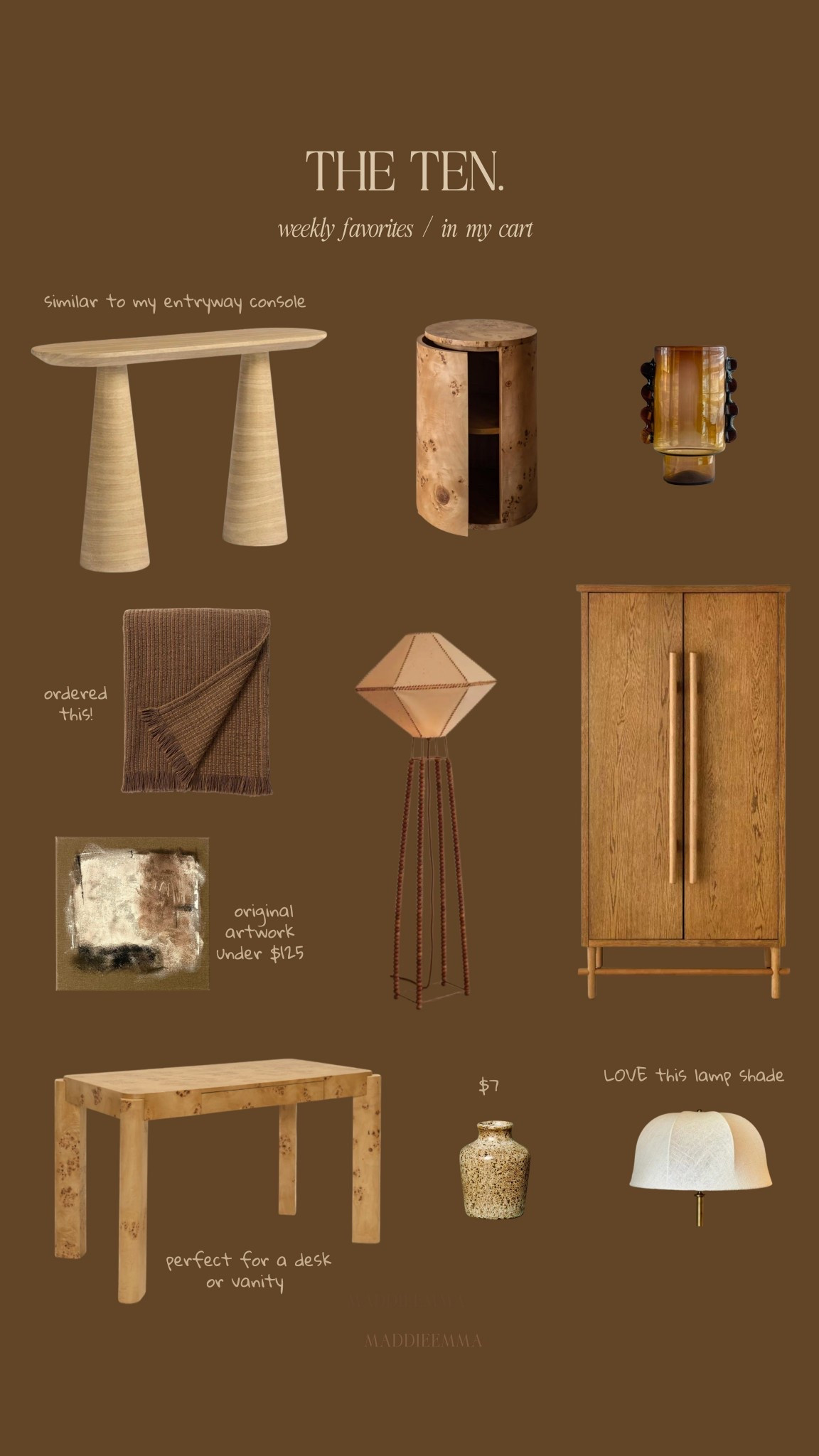 THE TEN: weekly favorites and purchases

#LTKHome