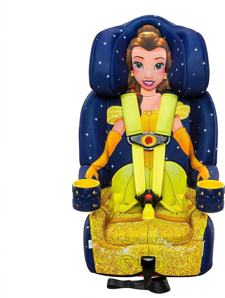 KidsEmbrace 2-in-1 Forward-Facing Harness Booster Seat, Disney Beauty and The Beast Belle | Amazon (US)