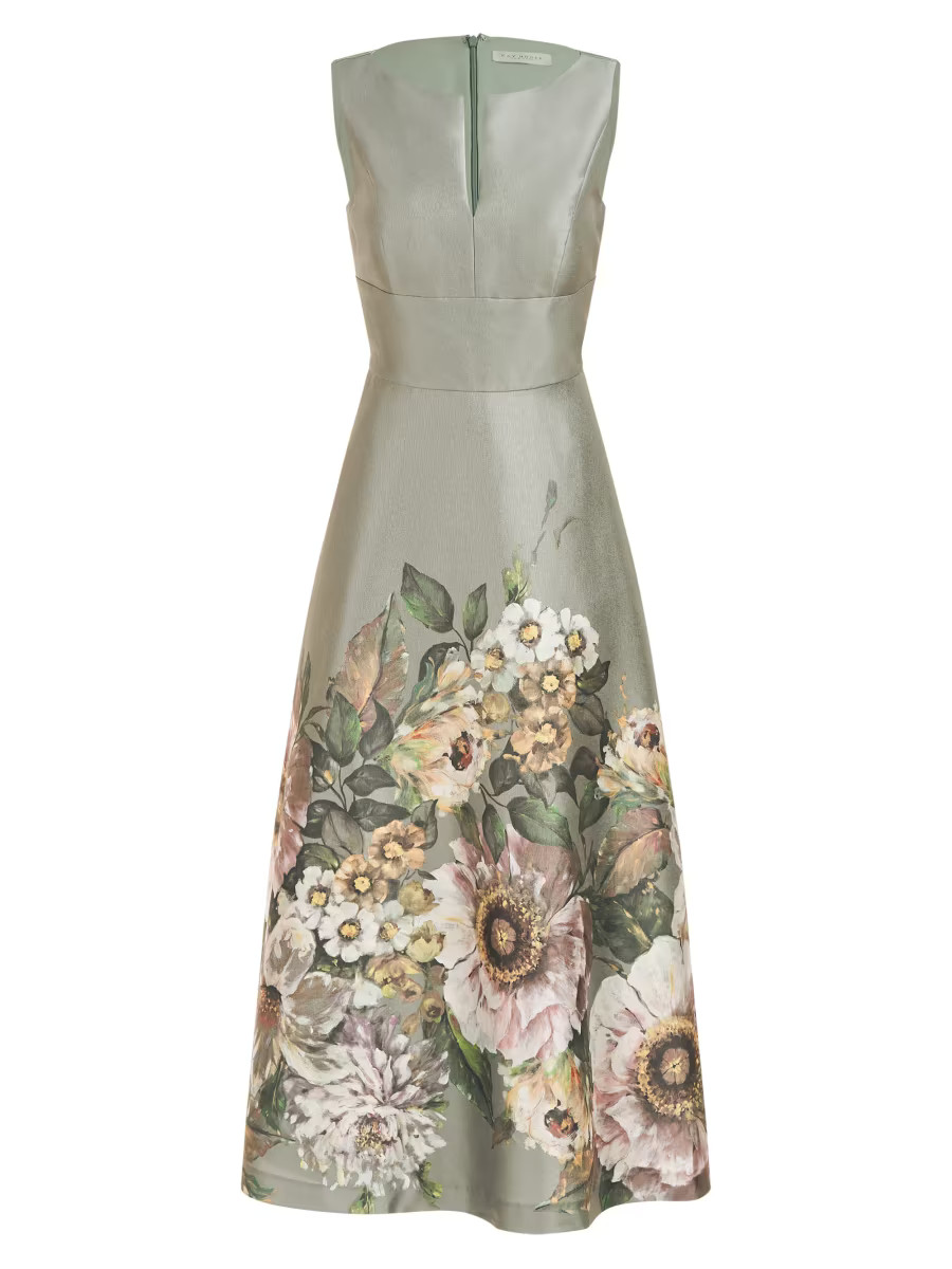Marlene Organza Floral Midi-Dress | Saks Fifth Avenue