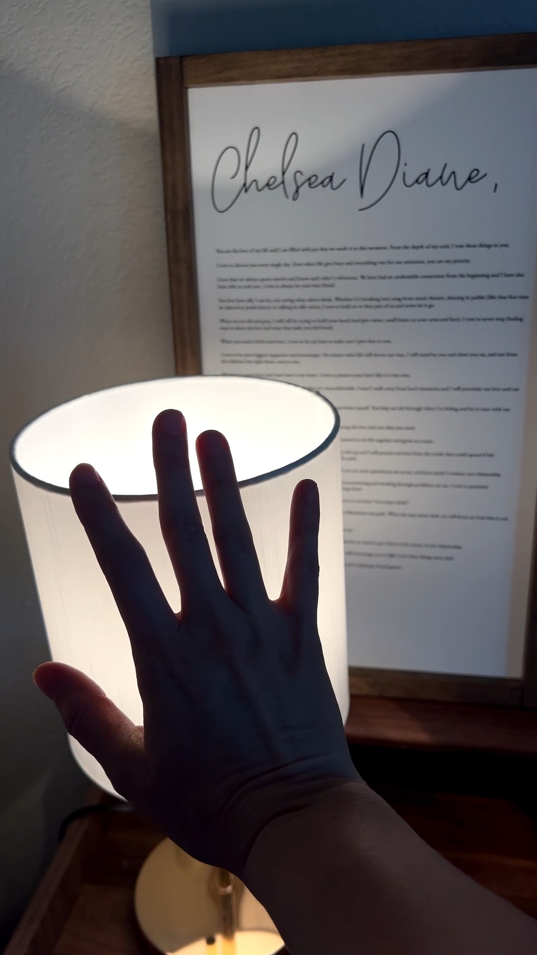 We have these matching gold, farmhouse lamps on our matching nightstands in our bedroom. #farmhouse #bedroom #bedroomfinds #lamp #nightstands #hisandhers #homefinds

#LTKHome