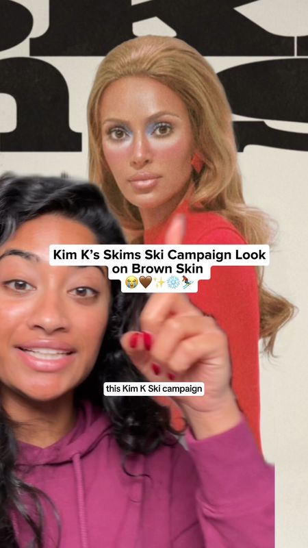 Kim Kardashian's 60's inspired skims skii campaign look SLAYED and honestly was a hard look to do with the basically white under eyes 😭 but I think we made it pretty #browngirlfriendly what do you think⁉️👀🧐🤎
9

#LTKstyletip #LTKbeauty
