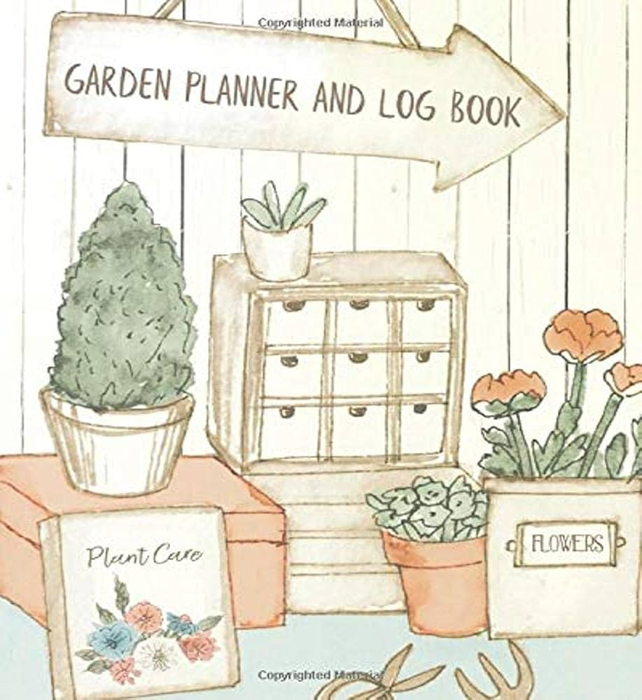Garden Planner And Log Book: Gardening Organizer & Journal Notebook - Unique Gardener Planting Gi... | Amazon (US)