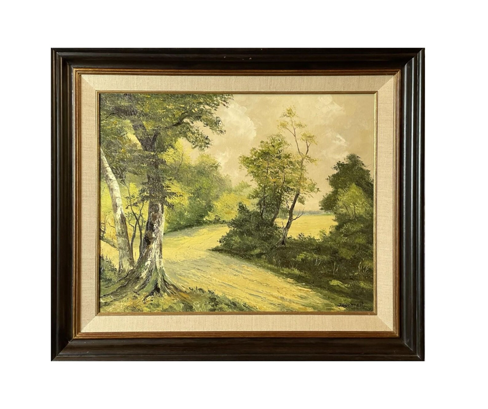 Sunny Landscape in the Countryside – Beautiful Painting – Oil on Canvas - Signed - Etsy | Etsy (US)