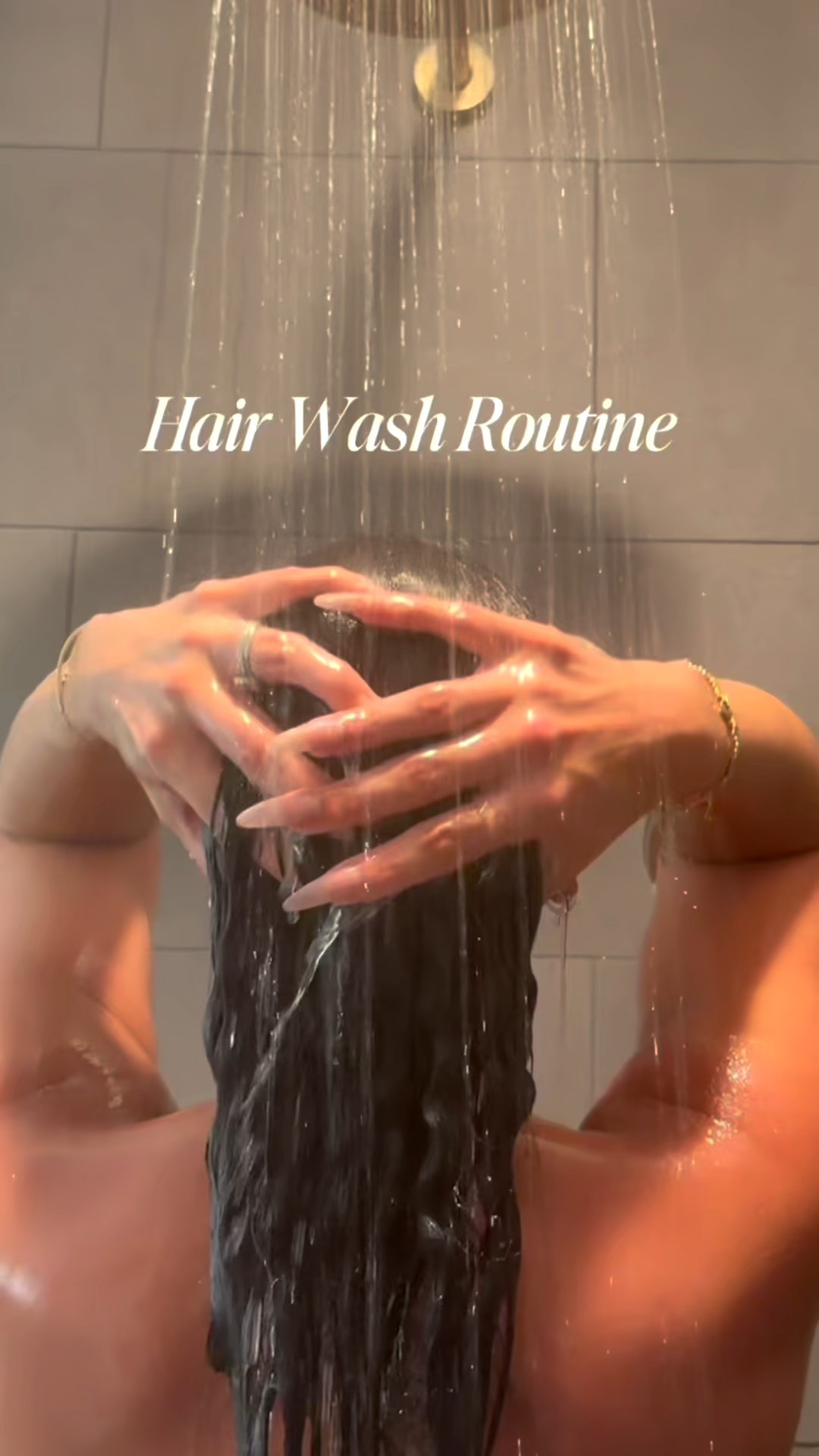 Hair wash day 🫧💦