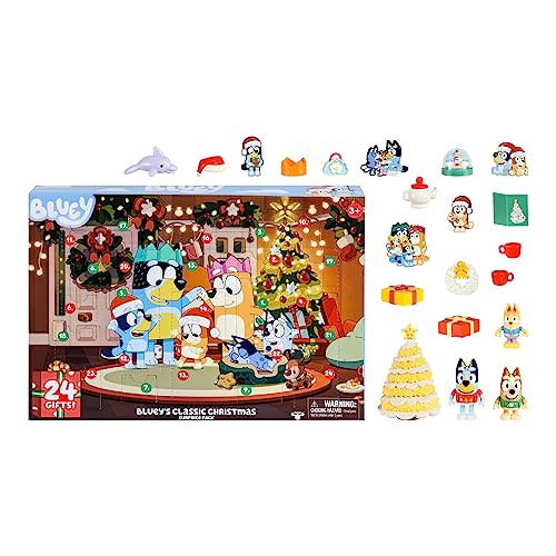 Bluey's Exclusive Advent Calendar Pack. Open the Packaging To Find A Bluey Surprise Each Day For ... | Amazon (US)