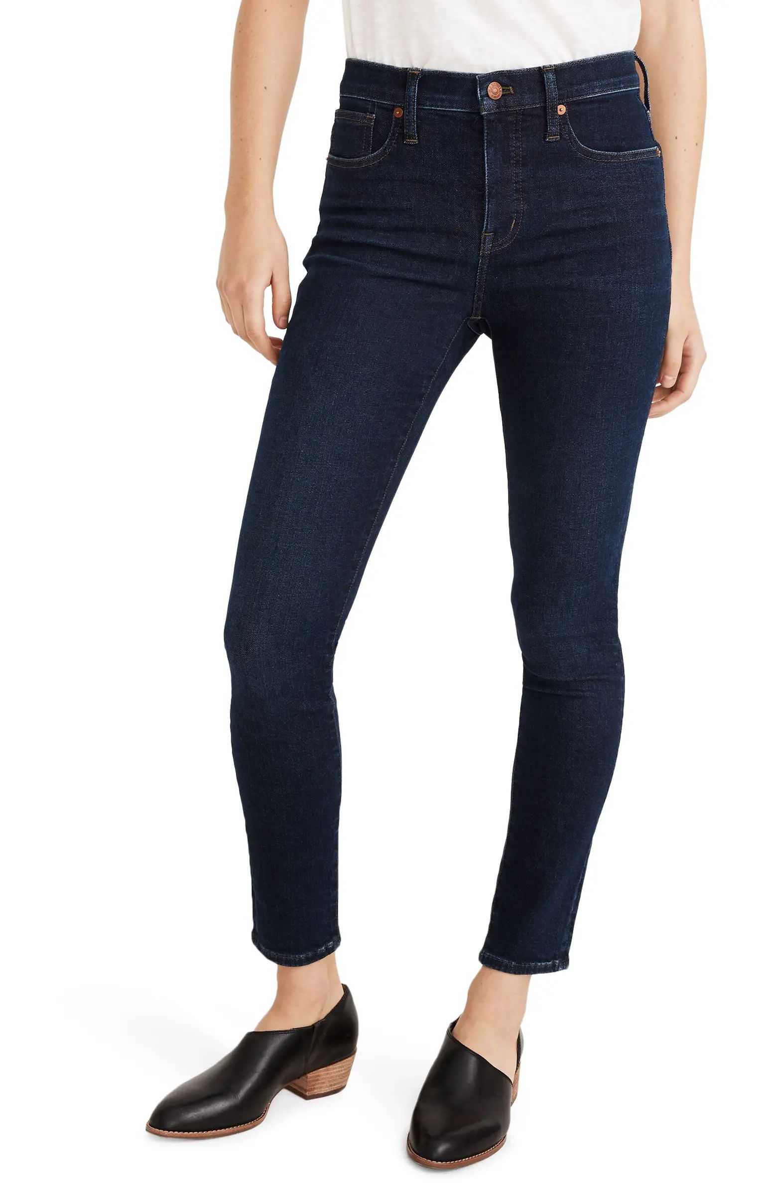 Madewell 9-Inch Mid-Rise Skinny Jeans | Nordstrom | Nordstrom