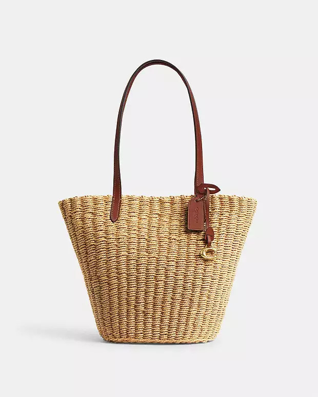 Small Straw Tote | Coach (UK)