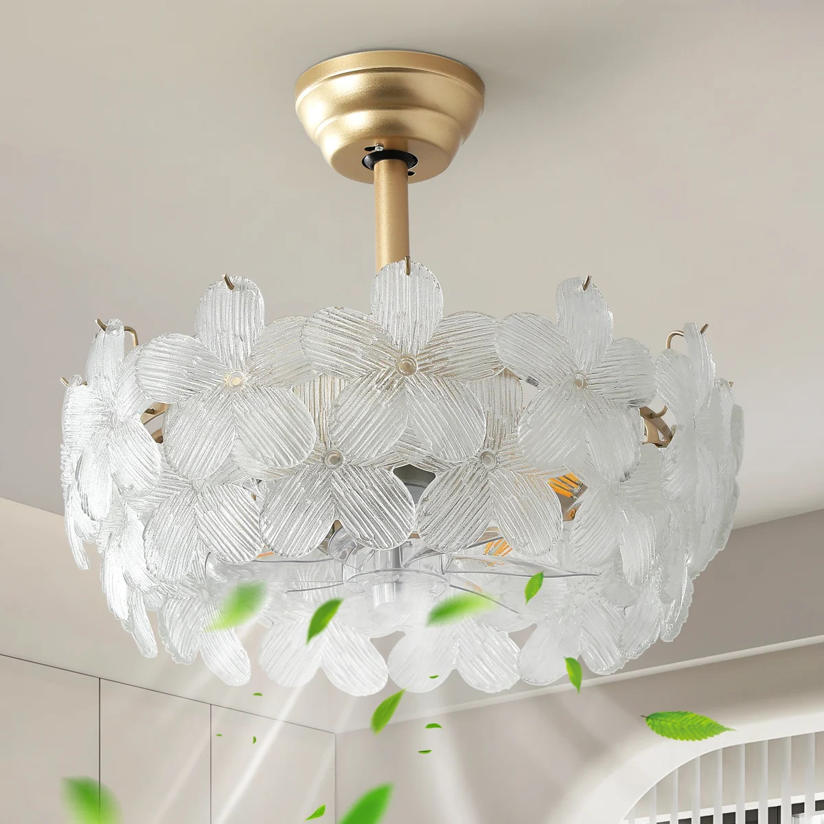 Shrewsbury 20'' Modern Ceiling Fan With Light Kit And Remote Control | Wayfair North America